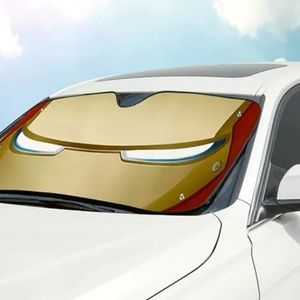 Car Sunscreen Iron Man
